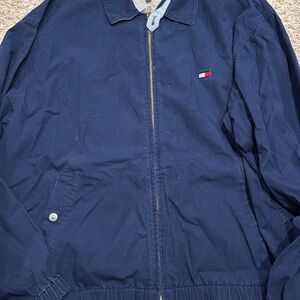 Tommy Hilfiger Men's Deep Blue Windbreaker